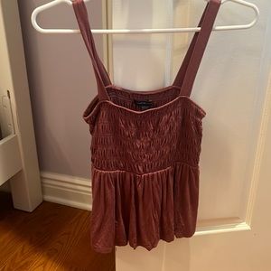 xs purple american eagle tank top